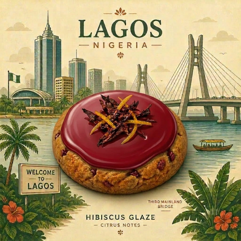 Hibiscus Citrus (Zobo-Inspired) inspired by Nigeria